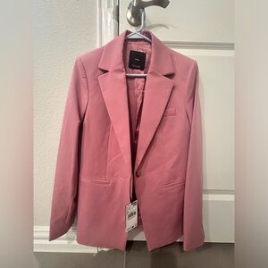 Mango Pink blazer new with tags